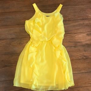 Girls Yellow Dress